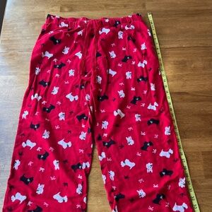 Adorable Scottish Terrier Holiday PJ Pants